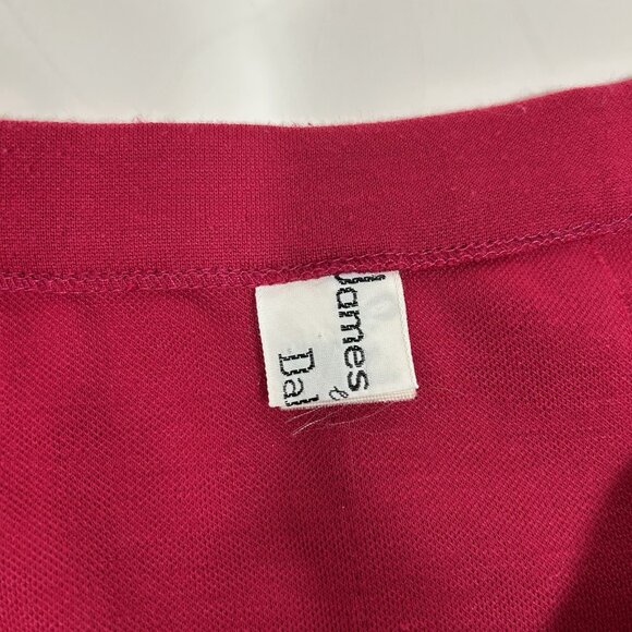Vtg JAMES KENROB by Dalton Pink Knot Skirt Suit Open Jacket Lined Sz 14 Skirt 12 - Picture 11 of 14